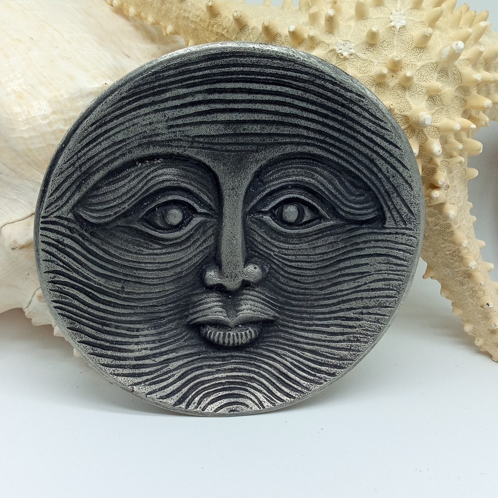 Gun Metal | Sun Face Trinket Bowl